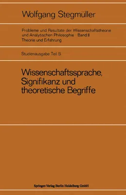 Immagine prodotto di Wissenschaftssprache, Signifikanz und theoretische Begriffe