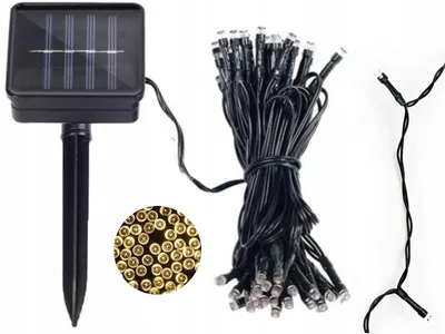 Produktbild von POLIFACH P-706 Solar-LED-Girlande Warmweiß Gartenlicht
