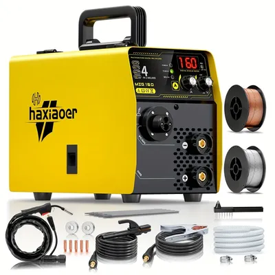 Image de Appareil de soudage - Poste à souder MIG - Poste à souder à inverter - Compact et léger - 220V