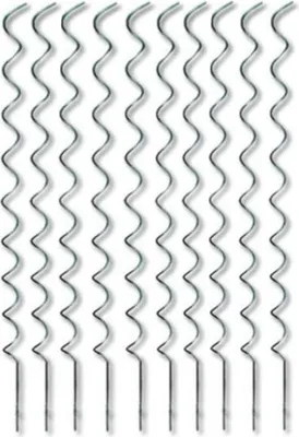 Obrázek produktu pro Spirálová tyč k rajčatům pozink. 180cm x 7mm - hladká - 10ks