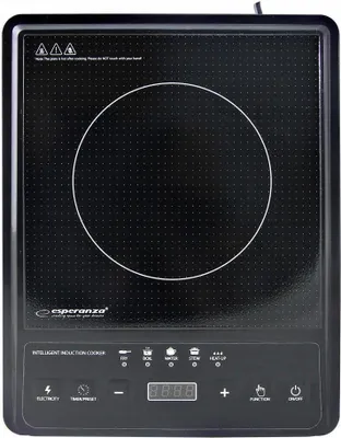 Produktbild von Esperanza Induktionskochfeld Krakatau Tragbar Elektrisch 2000 W