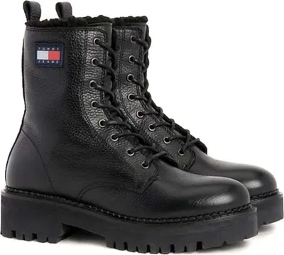 Produktbild von Tommy Jeans Damen Stiefeletten EN0EN02317 BDS Farbe: Schwarz Größe: 38