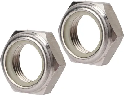 Immagine prodotto di 2 pezzi Dado autobloccante in acciaio inox 90185-22043 Ricambio per motore fuoribordo