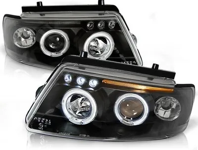 Obrázok produktu pre Svetlomety Angel Eyes pre VW Passat 3B rok 96-00 čierne