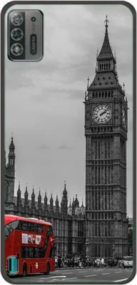 Produktbild von König Design Hülle kompatibel mit ZTE Blade A52 Lite Kunststoff Soft Handyhülle - Handy Case Big Ben