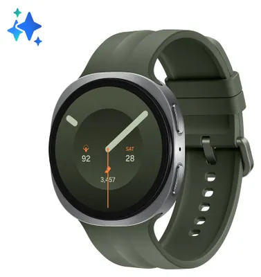 Produktbild von Samsung Galaxy Watch9, 3,81 cm (1.5"), AMOLED, Touchscreen, WLAN, GPS, 34 g