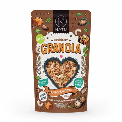 Obrázek produktu pro Granola Slaný karamel 400 g