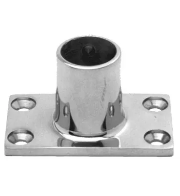 Produktbild von Relingfuß 90° 22mm, 78x43mm