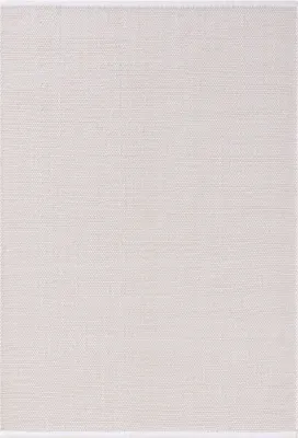 Produktbild von Interiyou Baumwollteppich Riga Weiß 350x450 cm