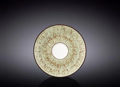 Produktbild von Wilmax Porzellan Untertasse, 15 cm, Splash Pistachio Kollektion, WL-667136/B
