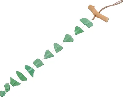 Image de Carillons éoliens Unique Hand Crafted Sea Glass Driftwood Chime for Indoor Outdoor Decoration Present A