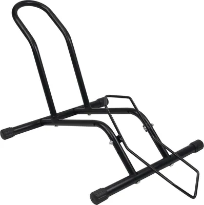 Image de Support vélo au sol pour VTT vélo de course noir