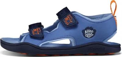 Produktbild von Affenzahn 00392-30052 Kinder-Barfußschuhe in Blau – Leder