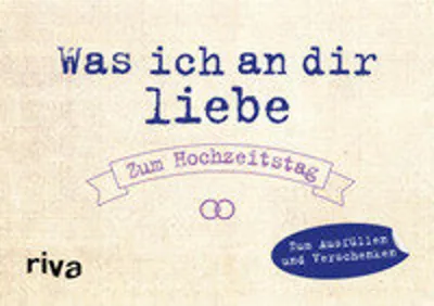 Obrázok produktu pre Was ich an dir liebe - Zum Hochzeitstag