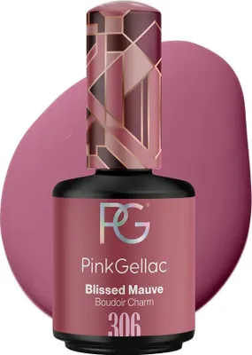 Produktbild von Pink Gellac - Shellac - Blissed Mauve - Cremiges Finish - Rosa - 15 ml