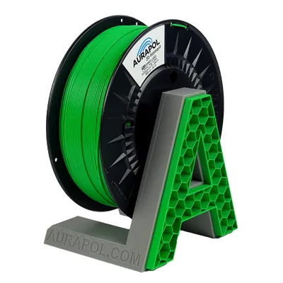 Produktbild von AURAPOL PLA HT110 3D Filament Grün 1 kg 1,75 mm