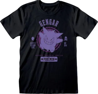 Produktbild von Pokemon - Collegiate Gengar - T-Shirt