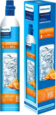 Produktbild von PHILIPS ADD913/10 Flasche im Karton, neue CO2-Flasche