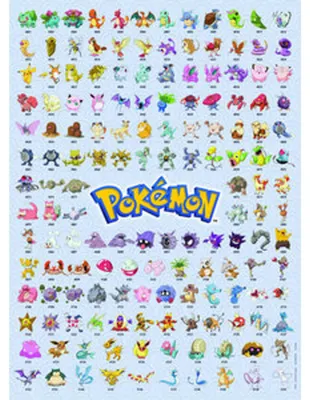 Produktbild von Ravensburger Puzzle 12000511 - Die ersten 151 Pokémon - 500 Teile Pokémon Puzzle für Erwachsene und Kinder ab 12 Jahren