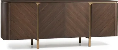 Produktbild von Anrichte Sideboard Kommode Holzschrank Schrank Holz Braun Möbel