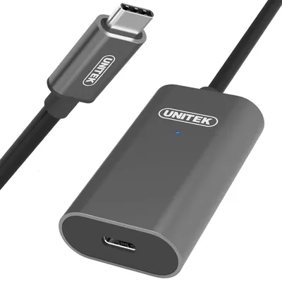 Immagine prodotto di 5M CONNETTORE ATTIVO USB C 3.1 UNITEK 5 Gbps