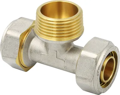 Produktbild von Klemmring Schraubfitting T-Stück 26x3 mm 1 Zoll Aussengewinde