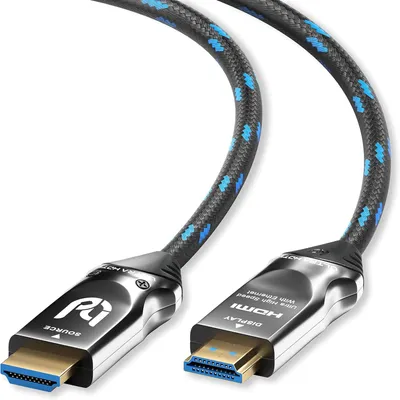 Produktbild von Ultra HDTV 8K HDMI-Kabel - 25m, Glasfaser, Ultra High Speed HDMI 2.1 (48 Gbps), 8K@60Hz & 4K@120Hz - integrierter Chip