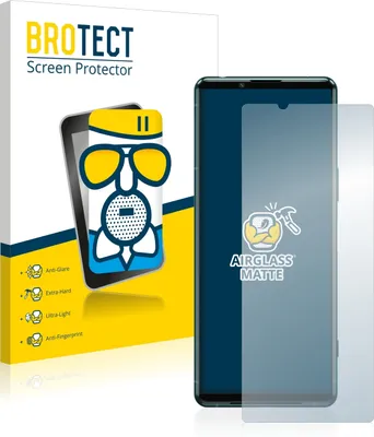 Produktbild von BROTECT Entspiegelungs Schutzglas für Sony Xperia 5 III Schutzfolie Panzer Folie Glas Display Schutz matt