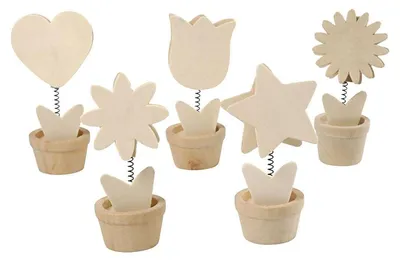 Produktbild von Kreotime - Memoclip Creativ Company 5 x 2 Stück Assorti | Box ein 10 Stück