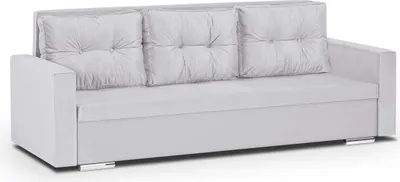 Produktbild von 3-Sitzer-Sofa mit Schlaffunktion FOLLER - Hellgrau