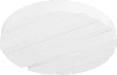 Produktbild von EGLO LED Deckenleuchte Ferentino, runde Deckenlampe mit Nachbildung, Lampe Decke aus Kunststoff und Metall in weiß, Deckenbeleuchtung warmweiß, Ø 38 cm