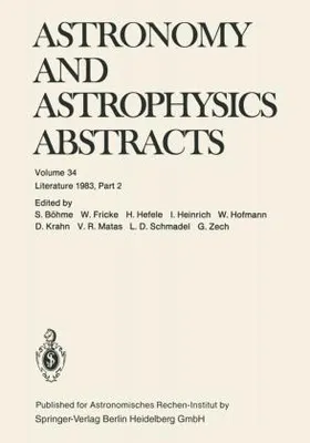Obrázek produktu pro Böhme, S: Astronomy and Astrophysics Abstracts