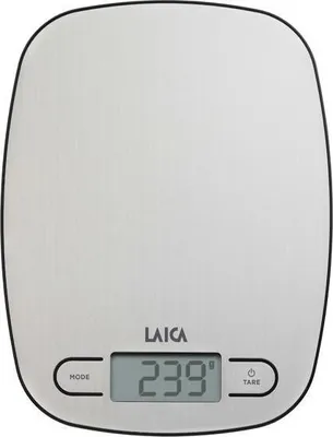 Immagine prodotto di Laica KS1033 Bilancia da Cucina Elettronica Acciaio Inossidabile Ovale
