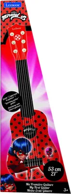 Obrázok produktu pre Lexibook Moja prvá gitara 21" Miraculous: Čarovná Lienka a Čierny Kocúr