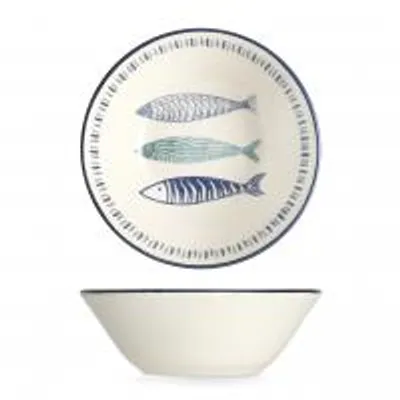 Immagine prodotto di H&H Ciotolina Sardinas In Stoneware Decorato Cm 16,5