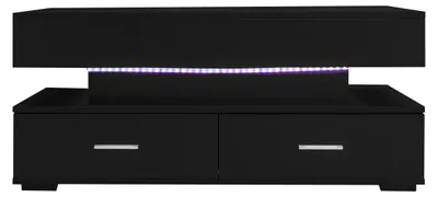 Image de Table basse - Table d'appoint - Table de salon - Table réglable en hauteur, de 44 à 63 cm