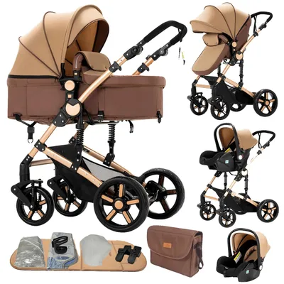 Immagine prodotto di Passeggino, leggero, pieghevole, modello B588, colore kaki