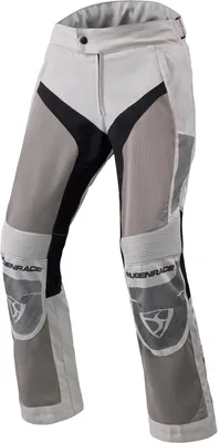 Image de MUGENRACE Meshke pantalon textile étanche moto, gris clair/noir, L