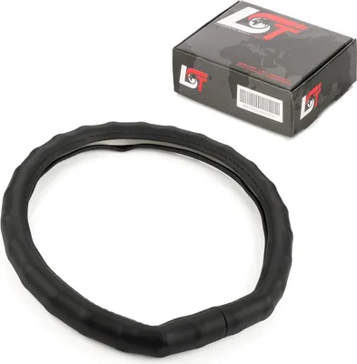 Produktbild von Lenkradbezug Ø 38x9 cm Schwarz für JEEP für CHRYSLER für FORD für LAND ROVER