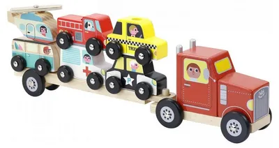 Produktbild von Vilac Holz Stapelautos LKW Spielzeug Ingela P Arrhenius