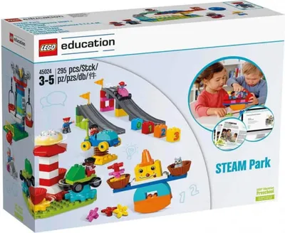 Produktbild von NEU Lego Education 45024 Steam Park Playset Spielset 3-5 Jahrebeschädigt