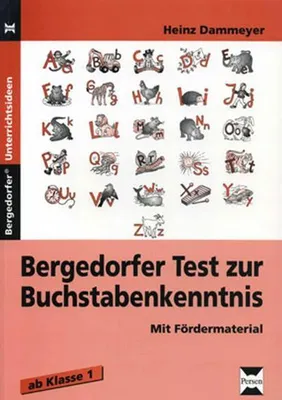 Produktbild von Bergedorfer Test zur Buchstabenkenntnis