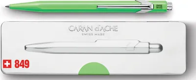 Produktbild von CARAN D'ACHE Druckkugelschreiber 849 POPLINE FLUO grün