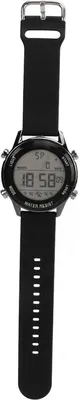 Obrázek produktu pro Digitální chronograf hodinky WR50m vodotěsné světelné velké plátno venkovní sportovní pro muže černá