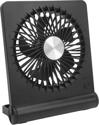 Imagen del producto de Ventilador portátil de viaje, con 3 velocidades ajustables, conexión USB, color