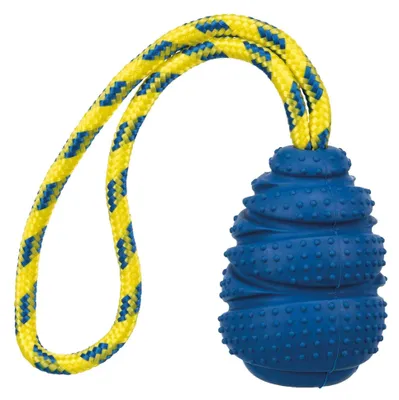 Image de Jumper am Seil, Naturgummi 9 cm/30 cm lime