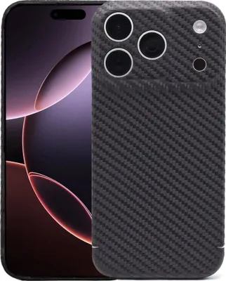 Produktbild von Handyhülle für iPhone 17 Pro, Nevox CarbonSeries Magnet Series, Schwarz