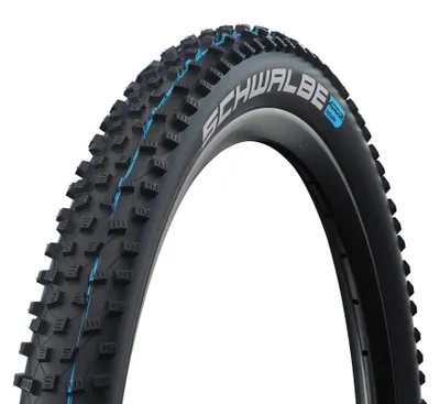 Produktbild von Schwalbe Rocket Ron HS 438, 27.5", MTB, Tubeless-Ready-Reifen, Klappbarer Wulst, Kreuzungsland, Schwarz, Blau