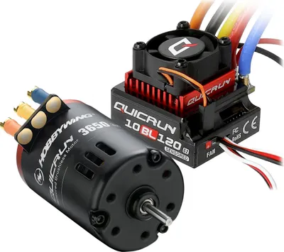 Produktbild von Hobbywing Brushless Set Combo 10BL120 G2 Sensor mit 3650SD 10.5T