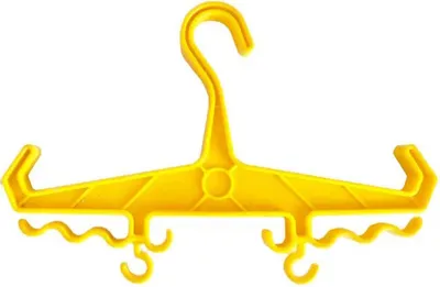 Obrázek produktu pro Best Divers Multi Yellow Coat Hanger Yellow Yellow Jedna velikost